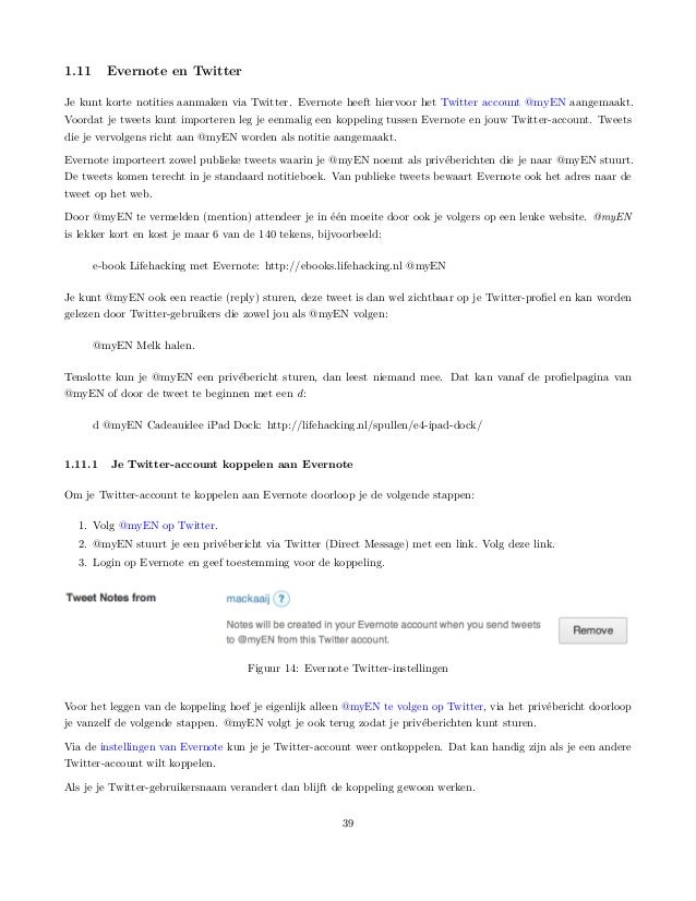 Lifehacking Met Evernote Pdf